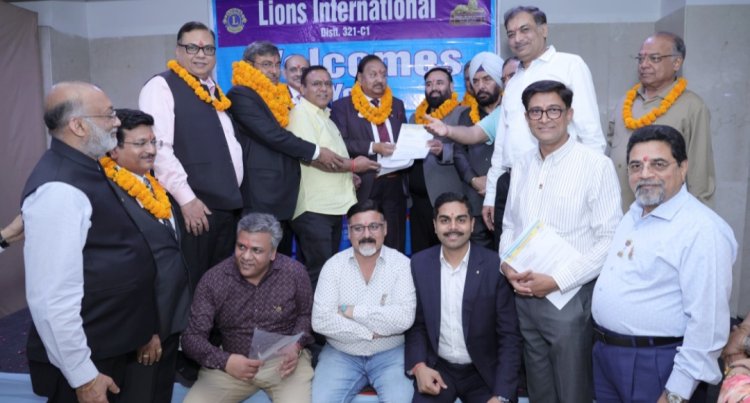 लायंस इंटरनेशनल मे गवर्नर के चुनाव का नोएडा से बजा बिगुल