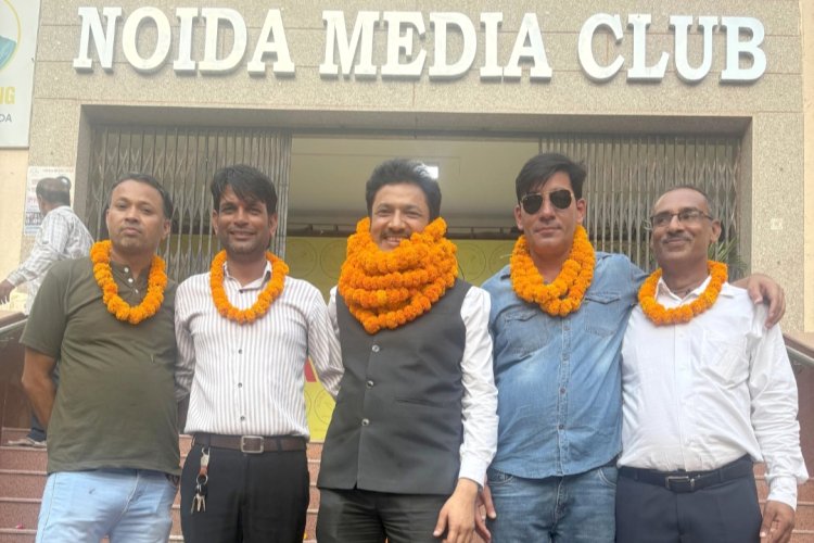 नोएडा मीडिया क्लब के चुनाव सम्पन्न, आलोक द्विवेदी बने अध्यक्ष, जयप्रकाश सिंह महासचिव
