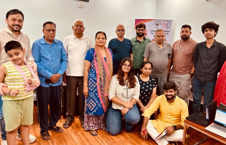 युवा शक्ति द्वारा आयुष्मान हेल्थ कनेक्ट अभियान के अंतर्गत 70+ नागरिकों का पंजीकरण