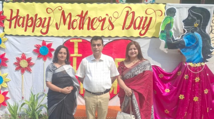 मॉडर्न स्कूल में हुआ मातृ दिवस समारोह 2025 आयोजित