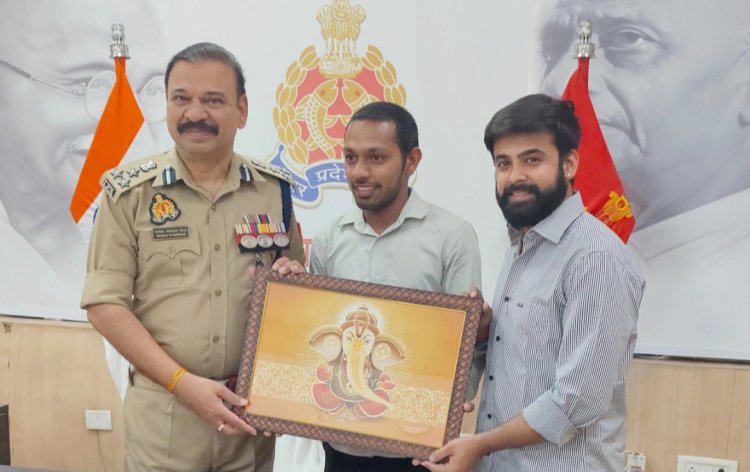 अपर पुलिस आयुक्त से मिले अर्पण सामाजिक सेवा संस्था के पदाधिकारीगण