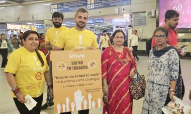 दिल्ली-एनसीआर के 10 अत्यधिक व्यस्त मेट्रो स्टेशनों पर आम जनता को जागरूक बनाने का चला अभियान
