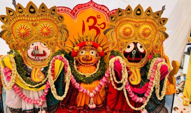जगन्नाथ मंदिर में धूमधाम से मनाया गया भगवान जगन्नाथ का जन्मदिन