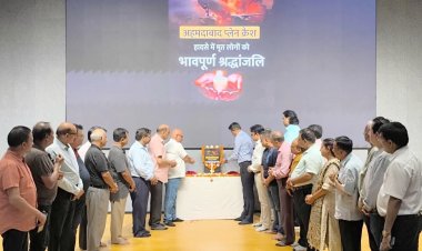 एनईए परिवार ने अहमदाबाद विमान हादसे की सभी मृत आत्माओं को दी श्रद्धांजलि