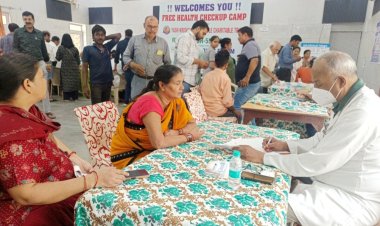 स्वास्थ्य जांच शिविर का 240 लोगों ने लिया लाभ, सभी जांचें हुई निशुल्क