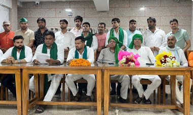 भारतीय किसान यूनियन मंच ने किया अपने संविधान के अनुसार कार्यकारिणी में बदलाव