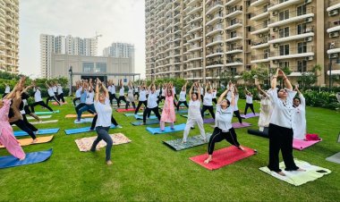 एटीएस होमक्राफ्ट नोबिलिटी में अंतर्राष्ट्रीय योग दिवस का उत्साह