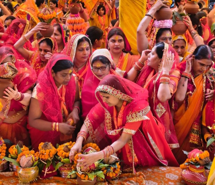 कलशयात्रा के साथ   श्री राम कथा का शुभारंभ  