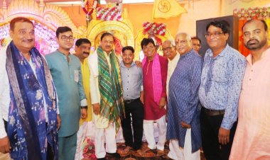 भोले बाबा के भंडारे एवं महामाई के गुणगान में सम्मिलित हुए शहर के गणमान्य लोग