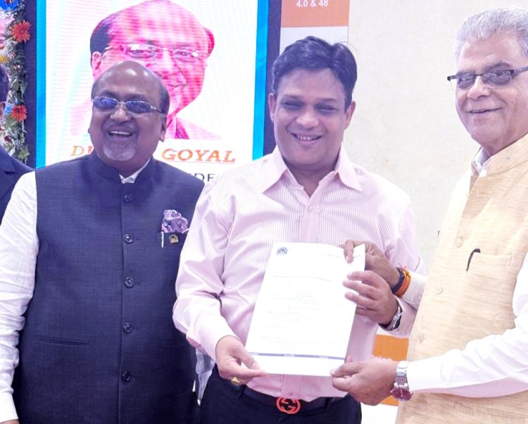 नवीन गुप्ता लगातार दूसरी बार आईआईए नोएडा चैप्टर के चेयरमैन पद पर नियुक्त