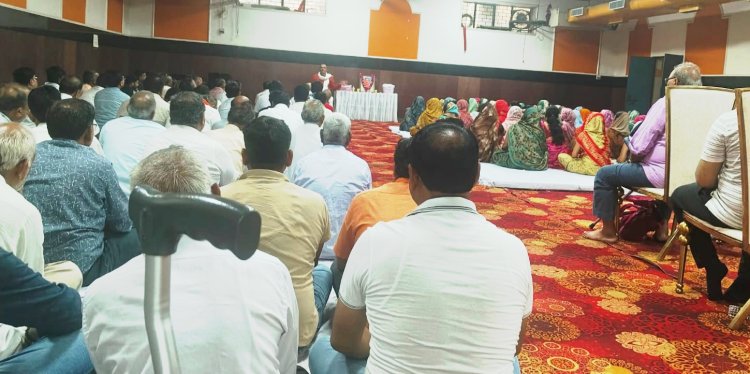 उठावनी के समय पर चाय- नाश्ता को बंद कर पेश की एक नई मिसाल