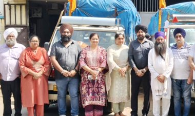 पंजाब बाढ़ पीड़ितों के लिए आवश्यक राहत सामग्री भेजी गई