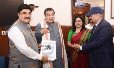 आईआईए प्रतिनिधिमंडल ने की केंद्रीय मंत्री नितिन गडकरी से भेंट