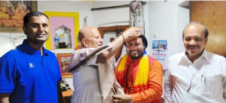 जनकपुर पहुंचे गुरुजी गौतम ऋषि, भारत-नेपाल सांस्कृतिक रिश्तों पर किया संवाद, गौ हत्या पर जताई गहरी चिंता