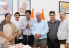 The delegation of Jammu Kashmir Internally Displaced Welfare Society met CM Delhi Smt. Rekha Gupta