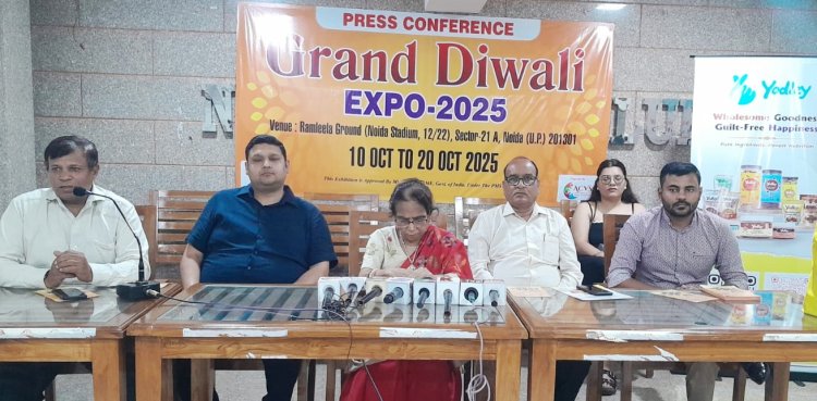 लोक कला, हस्तशिल्प और पारंपरिक व्यंजनों से सजेगा नोएडा में दिवाली का भव्य मेला