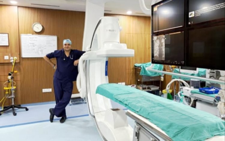 उ.भा. में पहली बार फेफड़ों की कोन बीम सीटी गाइडेड क्रोया-बायोप्सी को दिया सफलतापूर्वक अंजाम