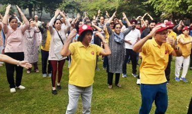 'लाफ्टर क्लब 39’ का उद्घाटन लाफ्टर एंबेसडर कमोडोर अशोक साहनी ने किया