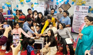 फ़र्स्टवन रीहैब फ़ाउंडेशन ने मनाया स्पीच थैरेपिस्ट डे और बाल दिवस