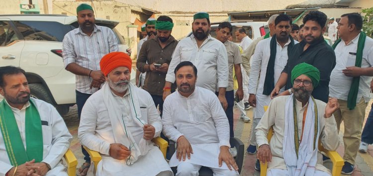 22 दिसंबर को ग्रेटर नोएडा के जीरो पॉइंट पर होगी महा पंचायत चौधरी राकेश टिकैत