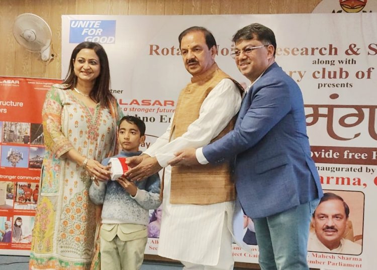 रोटरी क्लब ने बधिर व्यक्तियों के सशक्तिकरण के लिए लगाया निःशुल्क शिविर