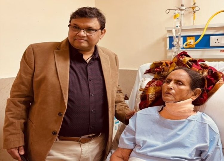 ShardaCare Healthcity Saves 72-Year-Old Woman from Life-Threatening Rupture of Long-Standing Carotid Artery Aneurysm