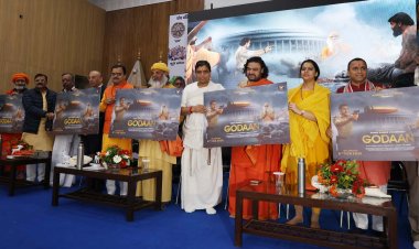 गौमाता पर आधारित फिल्म ‘गोदान’ का पोस्टर हुआ लांच, 6 फरवरी को होगी रिलीज