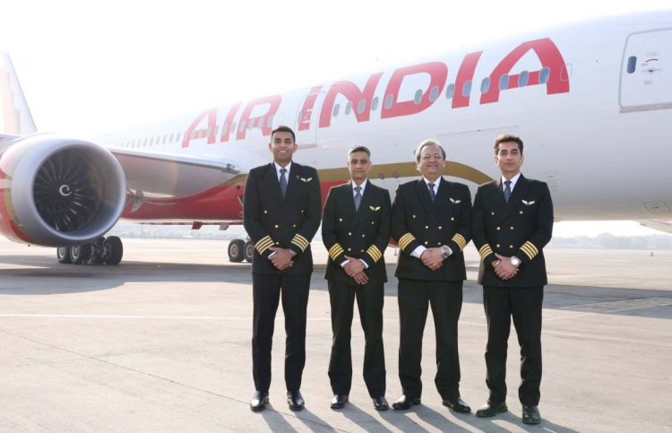 AIR INDIA’S FIRST NEW BOEING 787-9 TOUCHES DOWN IN DELHI
