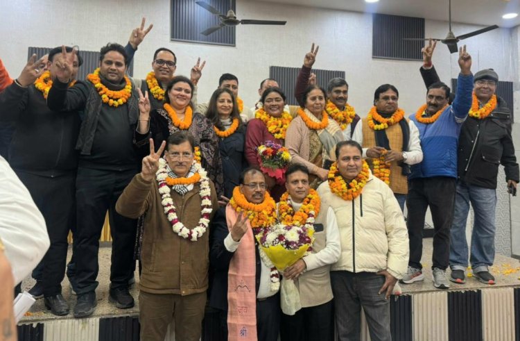 सत नारायण गोयल पैनल विजय घोषित, सेक्टर 55 निवासियों ने लगाई विश्वास और समर्थन की मुहर