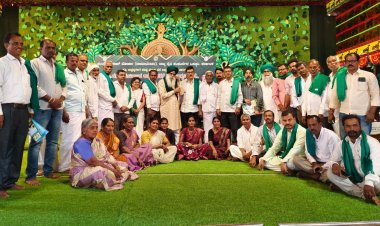 किसान जागृति यात्रा आज पांचवें दिन कर्नाटक के मैसूर में, किसान पंचायत का आयोजित 