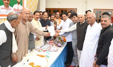 सांसद निधि से 292 लाख रूपये के कार्यो का हुआ शिलान्यास