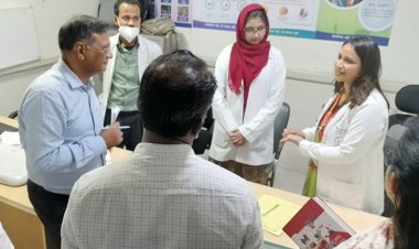 जिला चिकित्सालय नोएडा का उच्चस्तरीय निरीक्षण, स्वास्थ्य सेवाओं की हुई सराहना