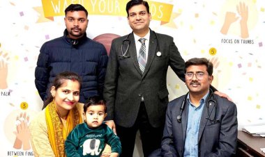 फोर्टिस के डॉक्टरों ने 18-माह के शिशु का बचाया जीवन