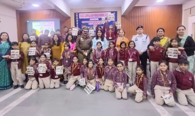 यातायात नियमों का पालन एवं जीवन संरक्षण विषय पर हुई कार्यशाला आयोजित