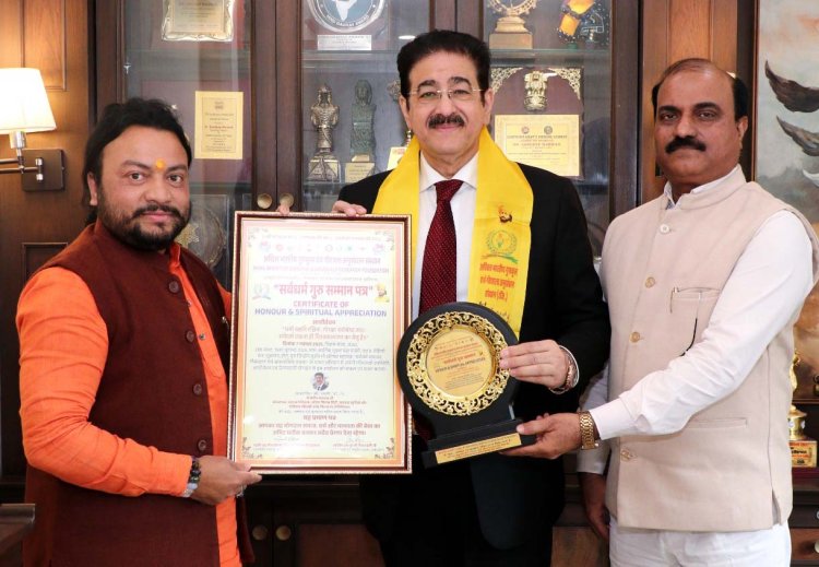 डॉ. संदीप मारवाह बने अखिल भारतीय गुरुकुल एवं गौशाला अनुसंधान संस्थान के लाइफटाइम राष्ट्रीय सलाहकार  