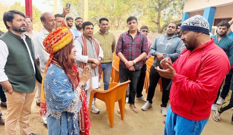 ग्रामीण क्षेत्रों में कुश्ती को सशक्त बनाने की दिशा में शालिनी सिंह का प्रयास, किया अखाड़ों का दौरा