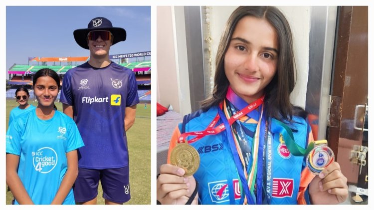 13 वर्षीय ऑफ-स्पिन गेंदबाज़ सिद्धि चौधरी दिल्ली की सबसे अधिक विकेट लेने वाली खिलाड़ी बनकर उभरीं