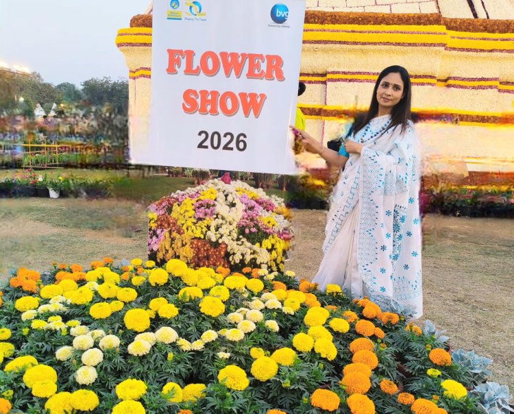 Rashmi Kumari Shines at 38th Noida Flower Show 2026
