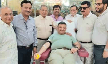 छटा विशाल रक्त दान महोत्सव सम्पन्न, 221 रक्त यूनिट प्राप्त हुए