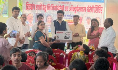 फर्स्टवन रिहैब फाउंडेशन एवं माँ फाउंडेशन ने लगाया राजेश स्नेह ट्रस्ट में विशेष बच्चों के लिए शिविर