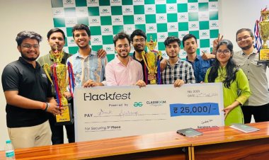 आईएमएस नोएडा के छात्रों ने हैकाथॉन में जीते प्रथम एवं द्वितीय स्थान