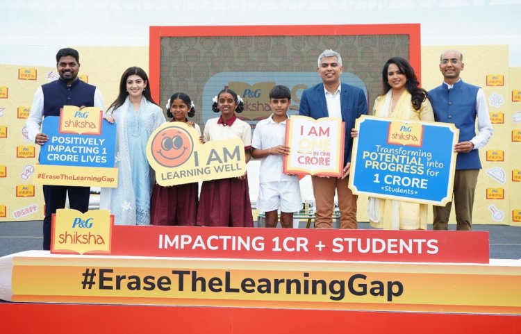 देश के वंचित समुदायों के युवा शिक्षार्थियों के सीखने के परिणामों में सुधार लाने को पुनः सुदृढ़ कर रही है P&G Shiksha