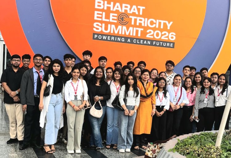 इलेक्ट्रीसिटी समिट भ्रमण में बीआईटी के छात्रों ने किया विशेषज्ञों से संवाद 