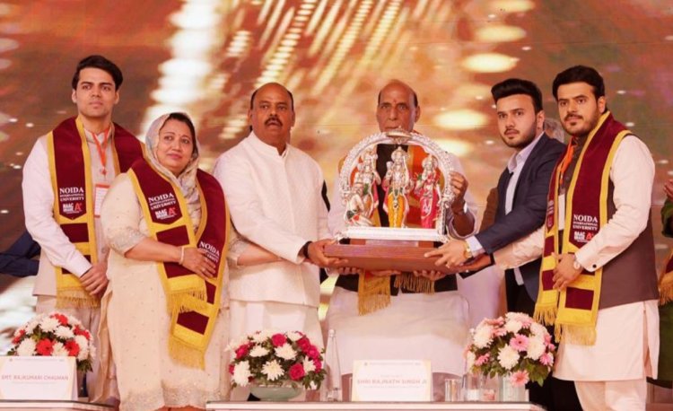 दीक्षांत समारोह में रक्षा मंत्री राजनाथ सिंह ने जेन-ज़ी को किया प्रेरित