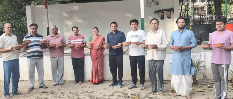 भीषण गर्मी में पशु-पक्षियों के लिए पानी की व्यवस्था – सेंचुरी परिवार की सराहनीय पहल