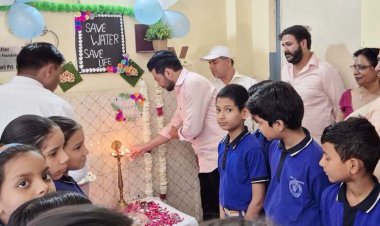 Apeksh Welfare Foundation द्वारा आरओ वॉटर सिस्टम एवं वॉटर चिलर का उद्घाटन