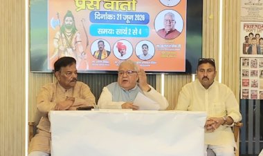 मोदी सरकार के 12 वर्ष राष्ट्र उत्थान एवं गरीब कल्याण को समर्पित रहे - कलराज शर्मा 