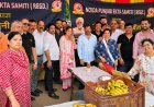 नोएडा पंजाबी एकता समिति ने किया मीठे पानी की छबील का आयोजन