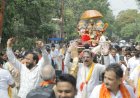 स्वर्णक्षेत्र सेक्टर-61 में निकाली गई महाप्रभु जगन्नाथ की रथयात्रा
