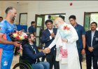 लॉर्ड्स की ऐतिहासिक जीत के बाद भारतीय दिव्यांग क्रिकेट टीम की अमित शाह से मुलाकात